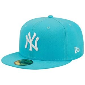 New Era Teal Cap with White Logo